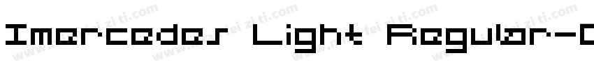 Imercedes Light Regular字体转换